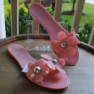 LADIES JELLY SANDALS RETRO SHOES BEACH STRAPPY SUMMER HOLIDAY CASUAL SIZE F0892